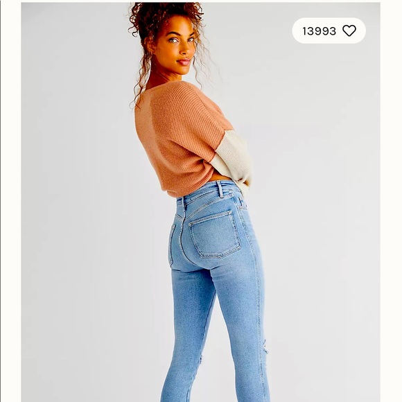 Free People high-rise Jegging - Picture 1 of 7